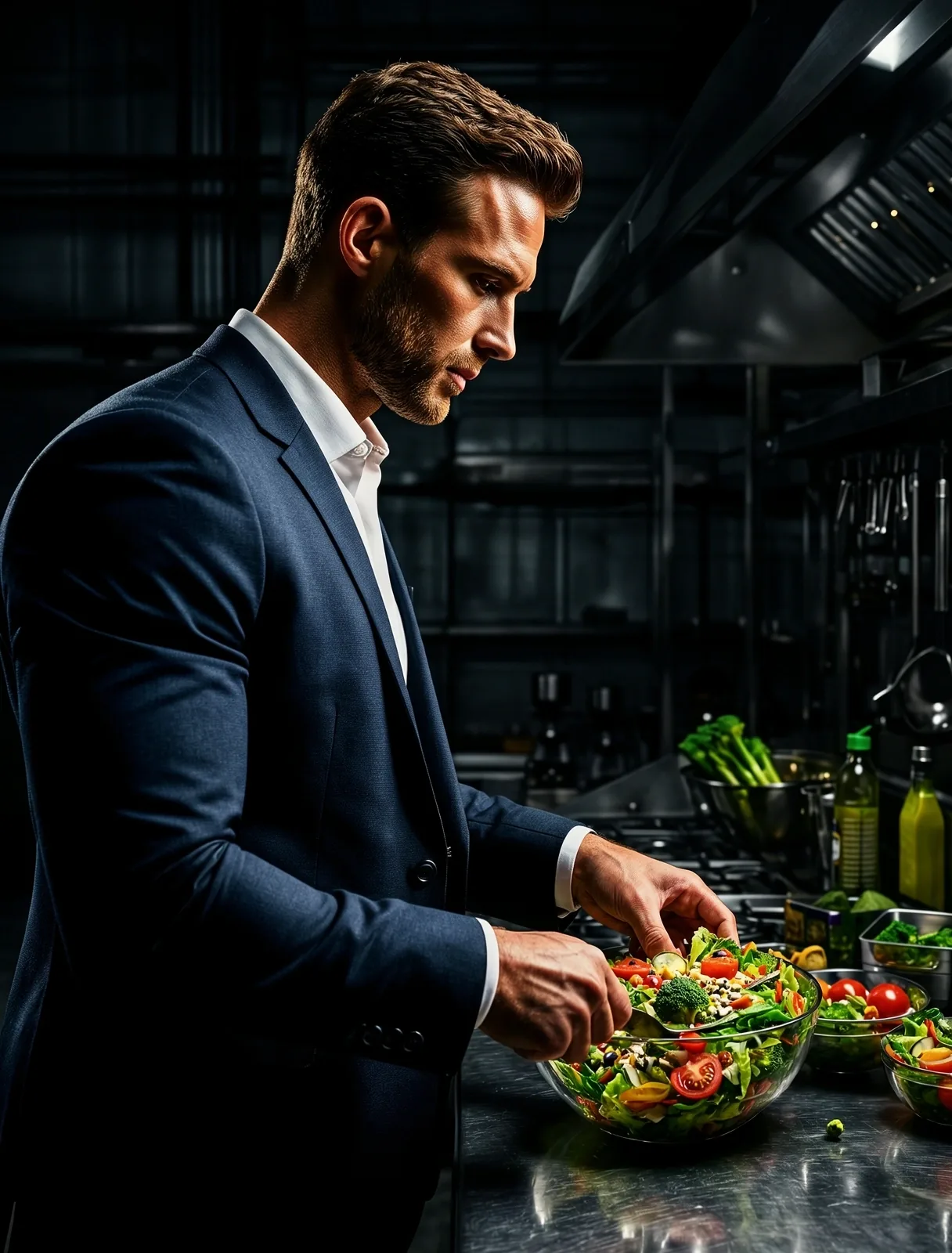 Professional kitchen environment